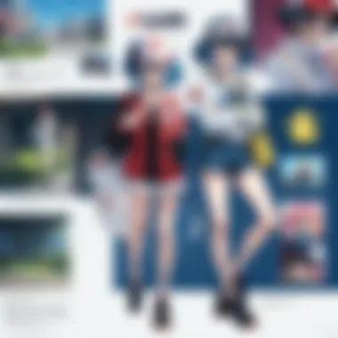 Pokémon Anime Influence A collage of Pokémon anime episodes highlighting the franchise's influence in animation