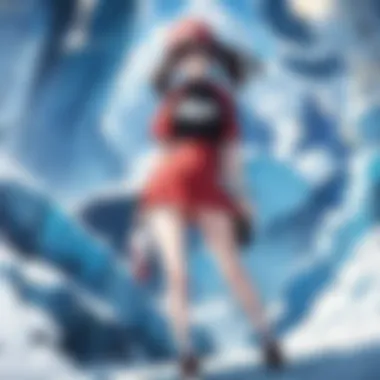 An engaging scene from a Pokémon video game depicting the immersive gaming experience