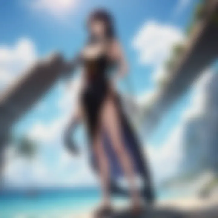 A close-up of a character's expression illustrating their growth and evolution.