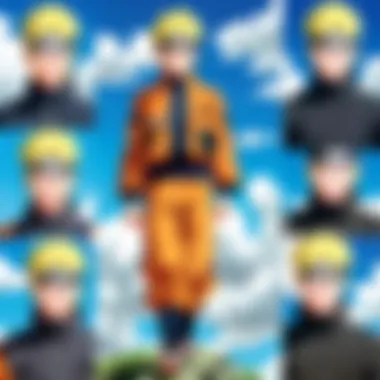 Character Transformation in the Last Naruto Movie Character transformation moments highlighting Naruto and Sasuke's growth.