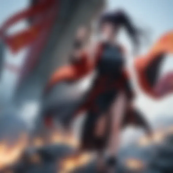 An artistic representation of the cultural elements depicted in the film.