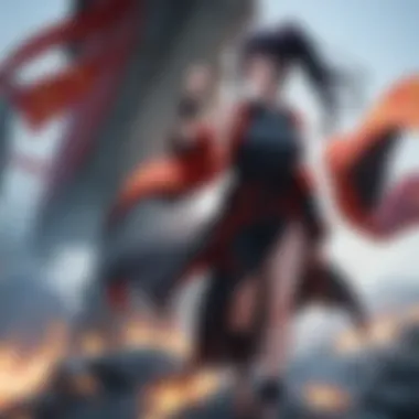 Cultural Elements in the Last Naruto Movie An artistic representation of the cultural elements depicted in the film.