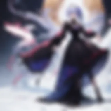The Enigmatic Rose: Symbol of Love and Time A beautiful anime adaptation of the rose from Beauty and the Beast.