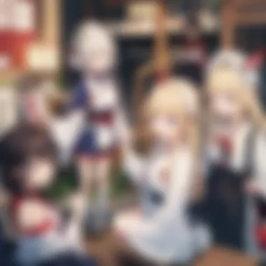Scenes from anime highlighting expressions of 'arigatou'