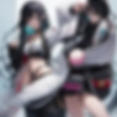 Aesthetic Representation of Tongue Rings in Anime Aesthetic representation of tongue rings in anime art style