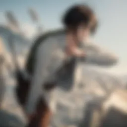A powerful moment featuring Eren Yeager