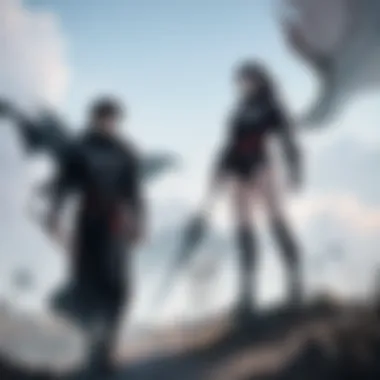 A dramatic scene depicting the chaotic battles in Berserk