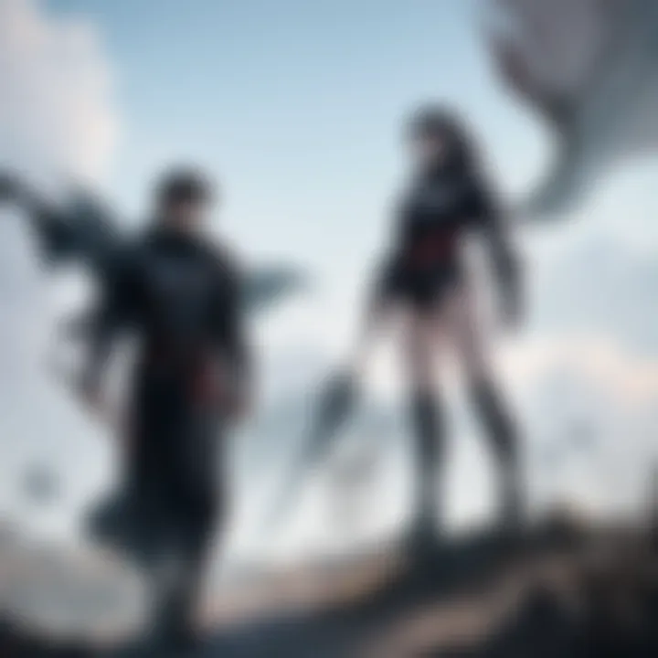 A dramatic scene depicting the chaotic battles in Berserk