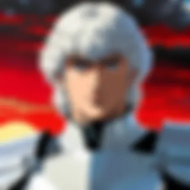 A portrayal of Griffith, illustrating his complex character
