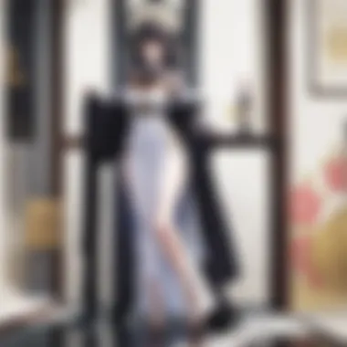 An intriguing visual representation of the thematic elements found in harem anime.
