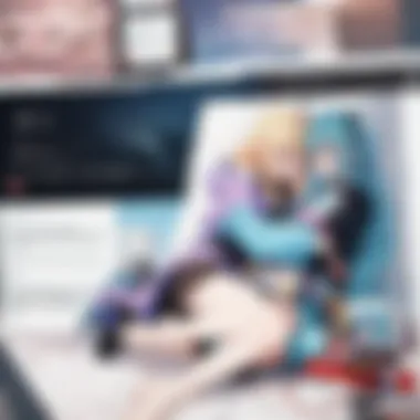 Emotional Connection in Anime Characters A close-up of a character showcasing emotional depth