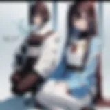 A dramatic scene showcasing the emotional depth of Dakaichi's characters