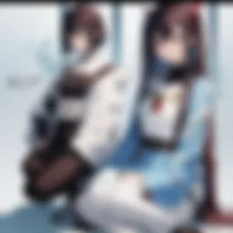 A dramatic scene showcasing the emotional depth of Dakaichi's characters