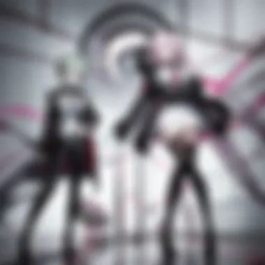 The Vibrant Chaos of Danganronpa An exploration of the vibrant and chaotic world within Danganronpa the Animation