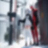 A visual representation of the connection between characters in Darling in the Franxx.