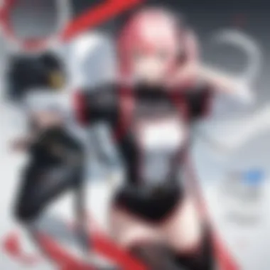 The Authority Figure in Anime Character exhibiting authority in a dramatic setting