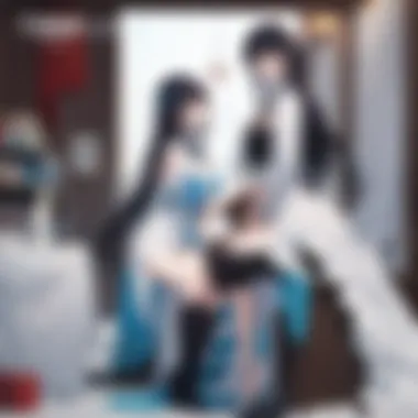 Diverse Artistic Styles of Adult Manhua An artistic representation showcasing the diverse styles found in adult manhua illustrations.