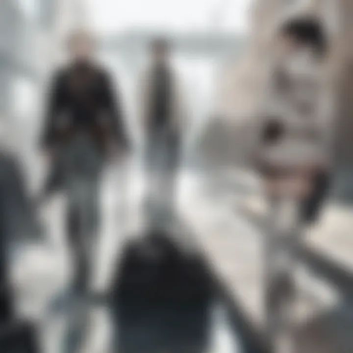 Comparison between black-and-white and colored AOT panels