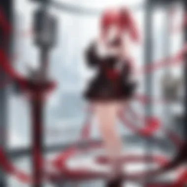 A striking visual of the main protagonist in a pivotal moment.