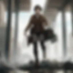 Conceptual art depicting the Titans from Attack on Titan Season 2