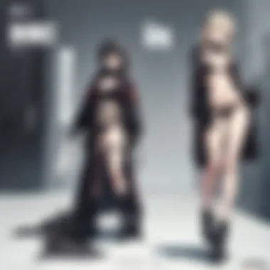 Unique Character Design in Black Lagoon Character design showcasing the unique art style of Black Lagoon