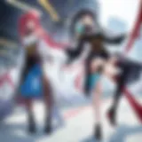 Creative anime costume design