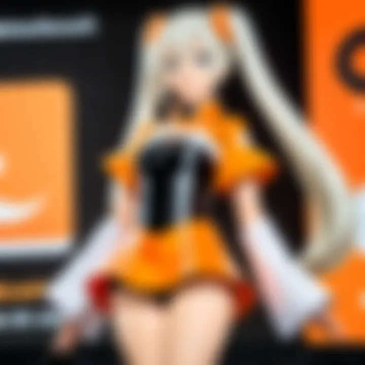 An engaging scene of fans interacting during a Crunchyroll event
