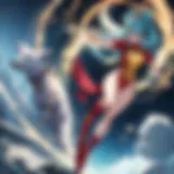 A visual representation of character arcs in Dragon Ball Super