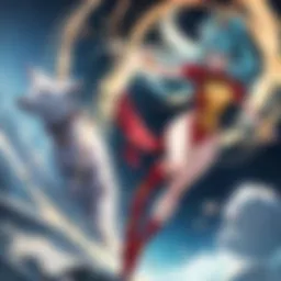 A visual representation of character arcs in Dragon Ball Super