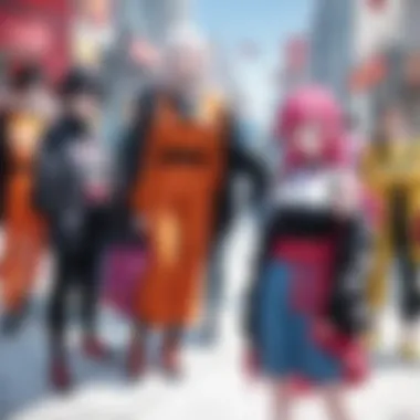 An illustration of the primary antagonists from Dragon Ball GT.
