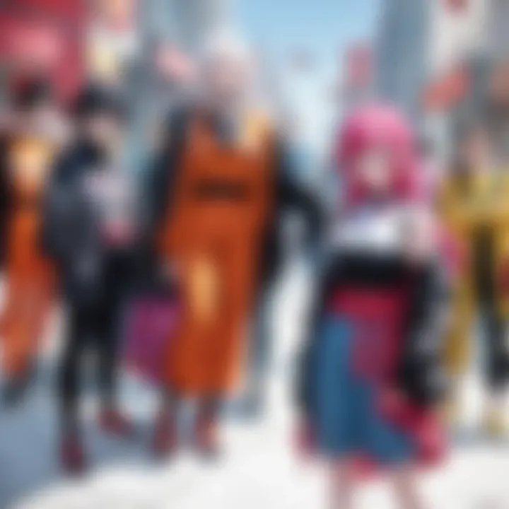 An illustration of the primary antagonists from Dragon Ball GT.