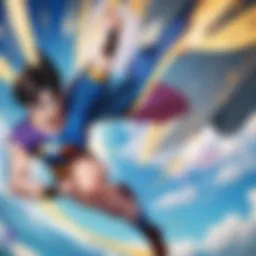 Gohan showcasing his new abilities in Dragon Ball Super: Superhero