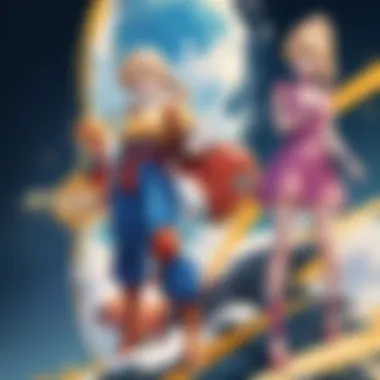 Character Arcs in Dragon Ball Z Kai Character development illustration featuring key protagonists