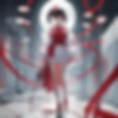 Unique Narrative Structure of Monogatari Scene showcasing the unique narrative structure of Monogatari