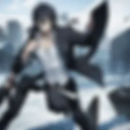 Dynamic battle scene showcasing the animation style of Gangsta Season 2