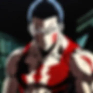 Iconic Characters in Gore Anime A collage of iconic characters from various gore anime series.