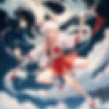 Iconic moment of Inuyasha and Kagome's journey