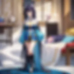 A dynamic representation of musume character archetypes in anime.