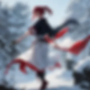Dynamic Sword Fighting in Rurouni Kenshin Key scene showcasing dynamic sword fighting