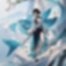 Symbolic representation of Shen Yin concepts in anime.