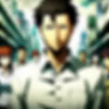 An illustration showcasing the essence of Steins;Gate's unique storyline