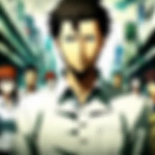 An illustration showcasing the essence of Steins;Gate's unique storyline