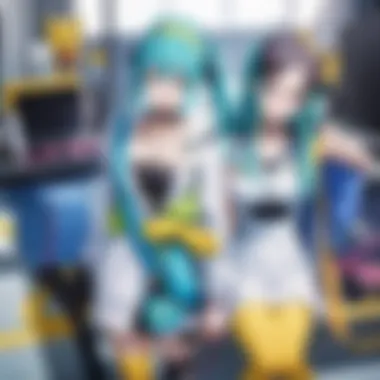 Screen capture of Digimon Data Squad showcasing key characters.