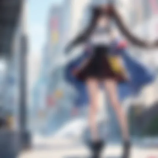 A detailed illustration showcasing various anime drawing styles.