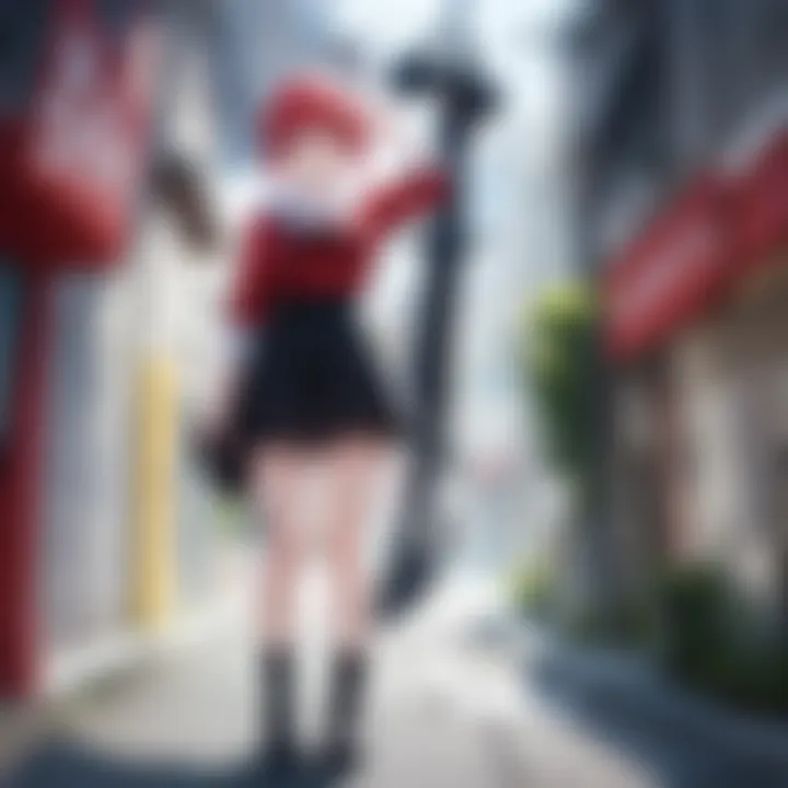 An artistic representation of various anime genres in a collage