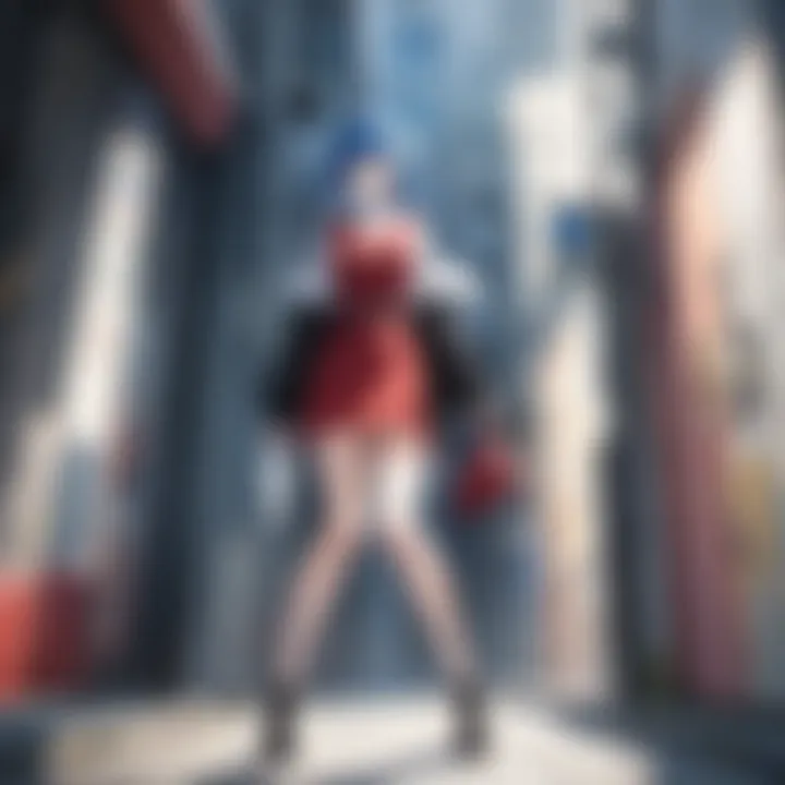 A thematic breakdown of anime, illustrated with symbols and motifs