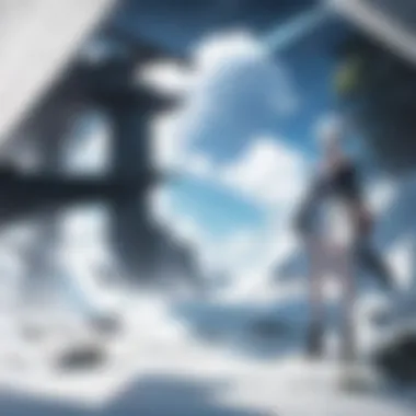 Narrative Techniques in Animeglare A captivating visual summarizing the narrative techniques used in Animeglare, highlighting storytelling methods and structure