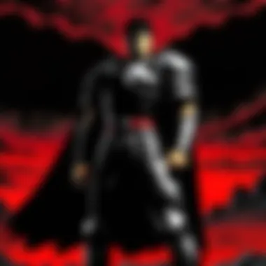 The Aesthetic: Dark Landscapes of Berserk An illustration capturing the dark and atmospheric landscapes of Berserk, highlighting its artistic style.