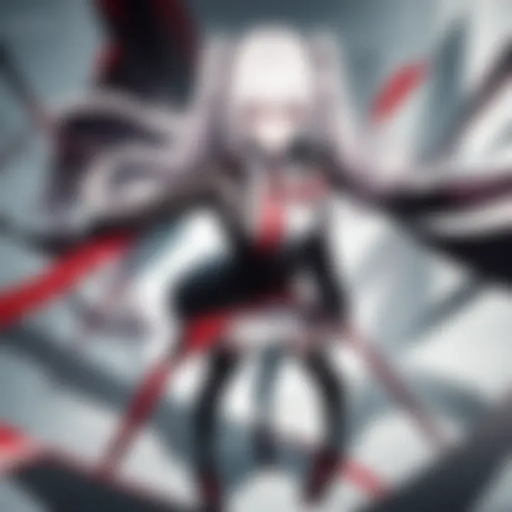 A visual representation of the Danganronpa world highlighting its unique art style.