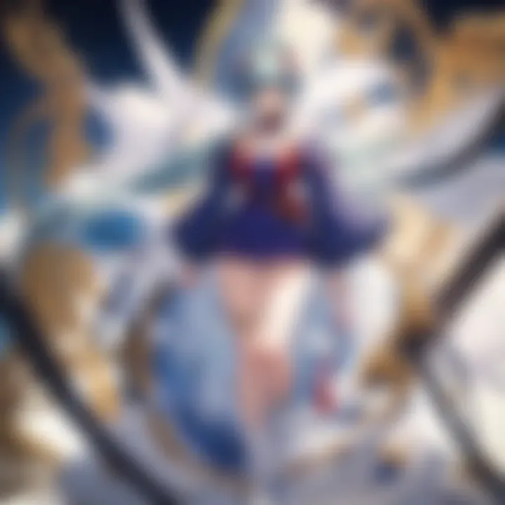 A close-up of the main character, Hitomi, reflecting her emotional journey